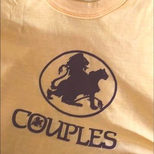Vintage tee *COUPLES* with LION crest